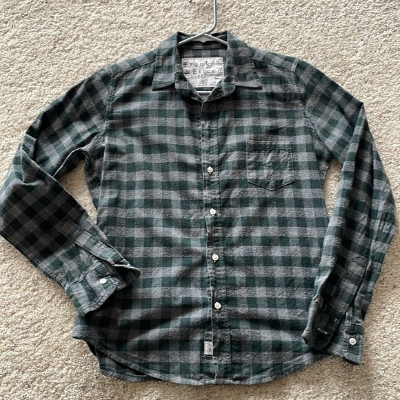 FRANK & EILEEN Barry Flannel Shirt sz S - Picture 2 of 14